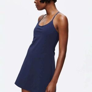 Outdoor Voices Navy Blue Exercise Dress